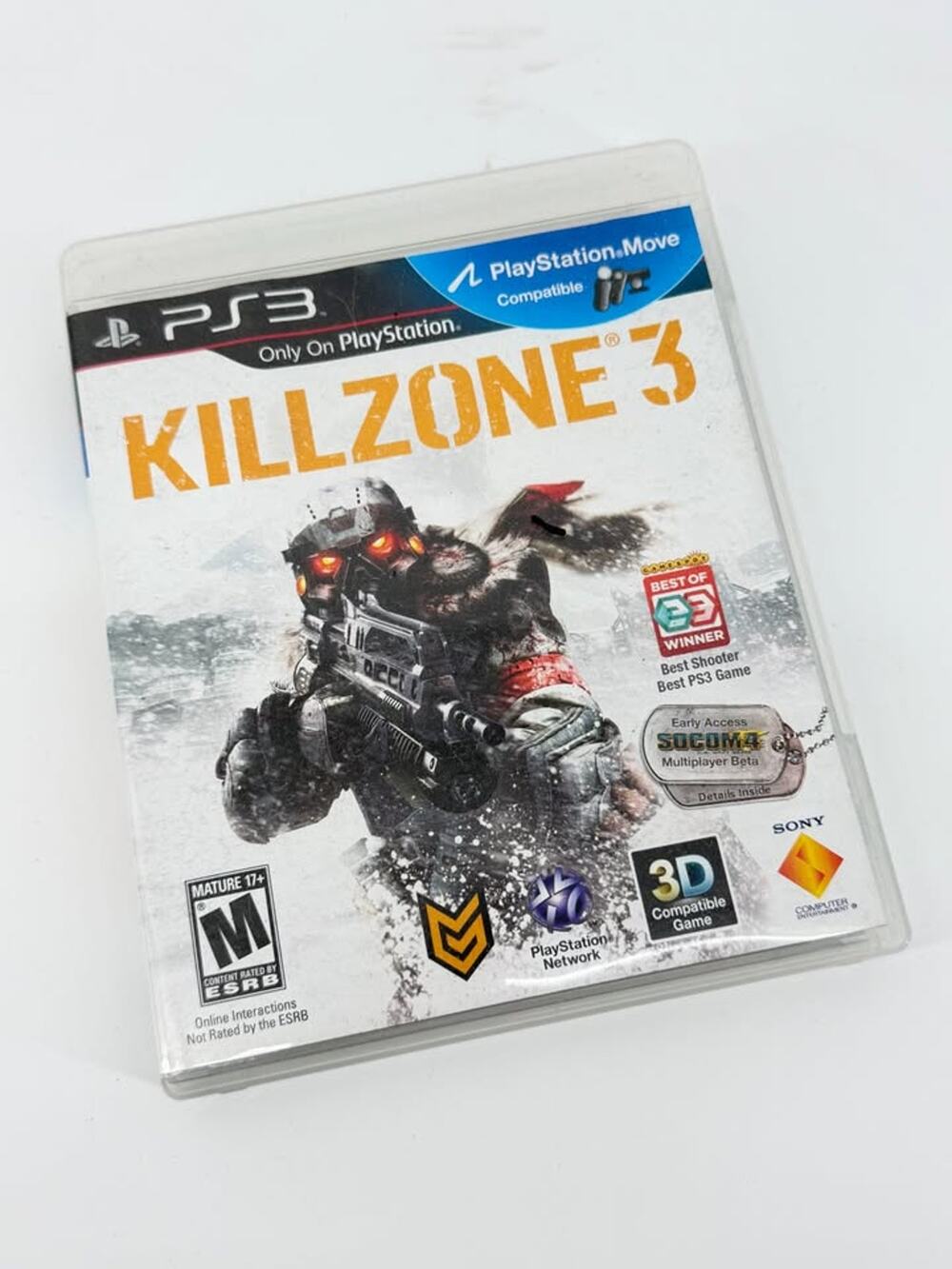 Killzone 3 Sony PlayStation 3 2011 PS3 Complete CIB